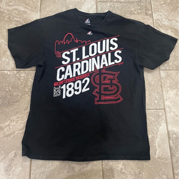 Majestic St. Louis Cardinals MLB Tee Sz XL - Picture 5 of 8